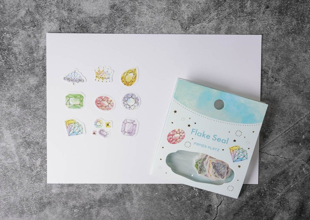 Papier Platz Flake Seals - Gems
