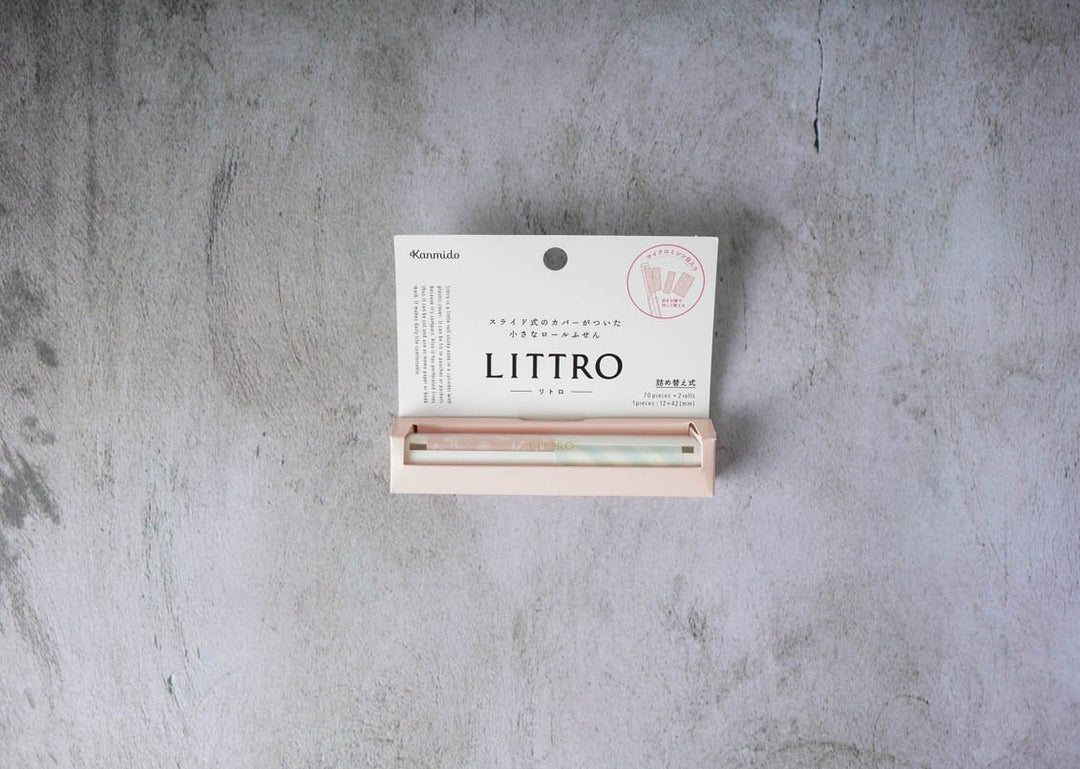 Kanmido LITTRO Sticker Note Roll - Botanical