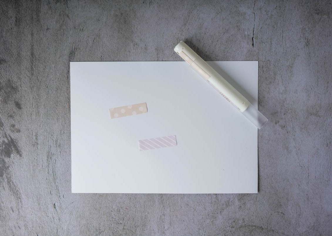 Kanmido LITTRO Sticker Note Roll - Pink and Purple