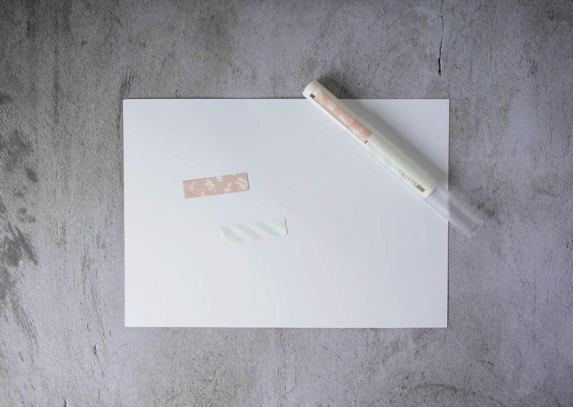 Kanmido LITTRO Sticker Note Roll - Botanical