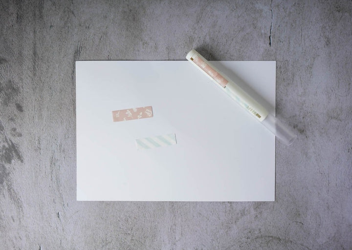 Kanmido LITTRO Sticker Note Roll - Botanical