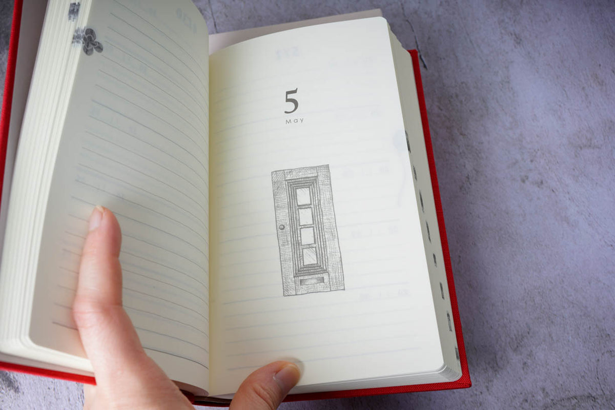Midori 5 Year Diary inside 2