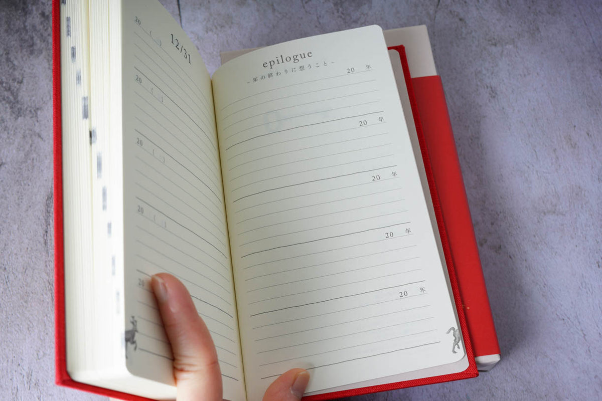 Midori 5 Year Diary inside 3