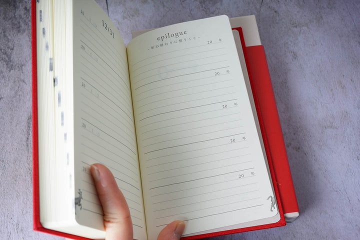 Midori 5 Year Diary inside 3