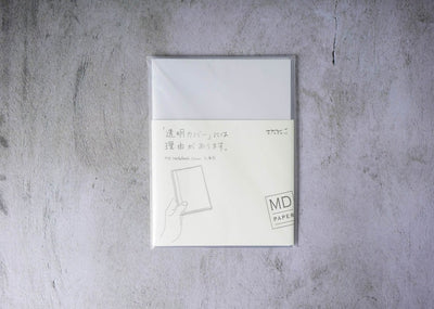 MD Notebook Clear Cover A6