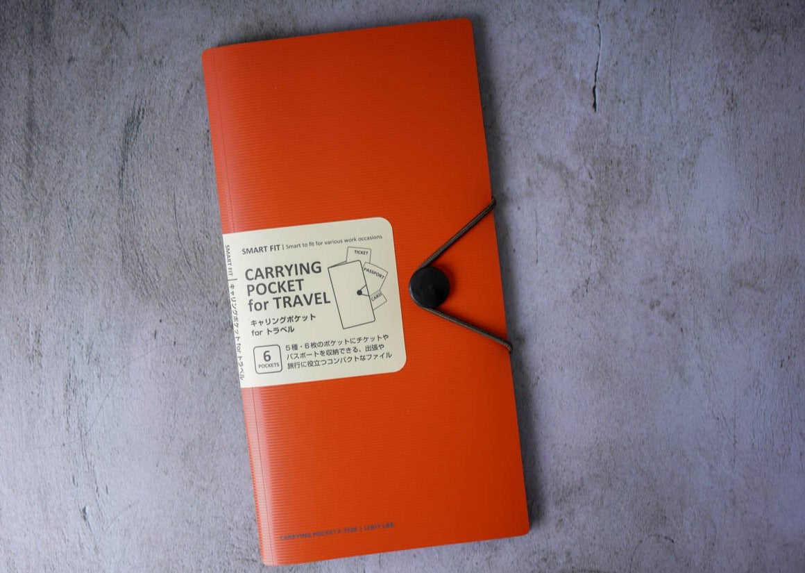 Smart Fit Carrying Pocket for Travel Red