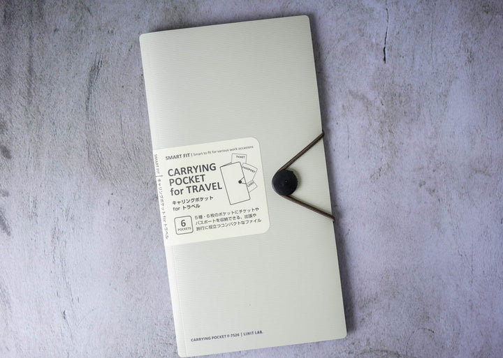 Smart Fit Carrying Pocket for Travel Ivory