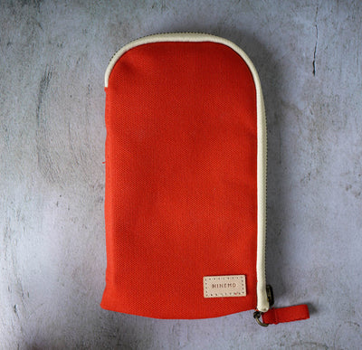 Hinemo Stand Pen Pouch Red