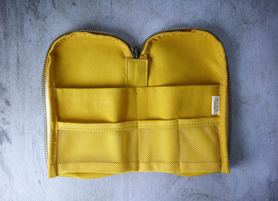 Lihit Lab Hinemo Stand Pen Pouch - Yellow