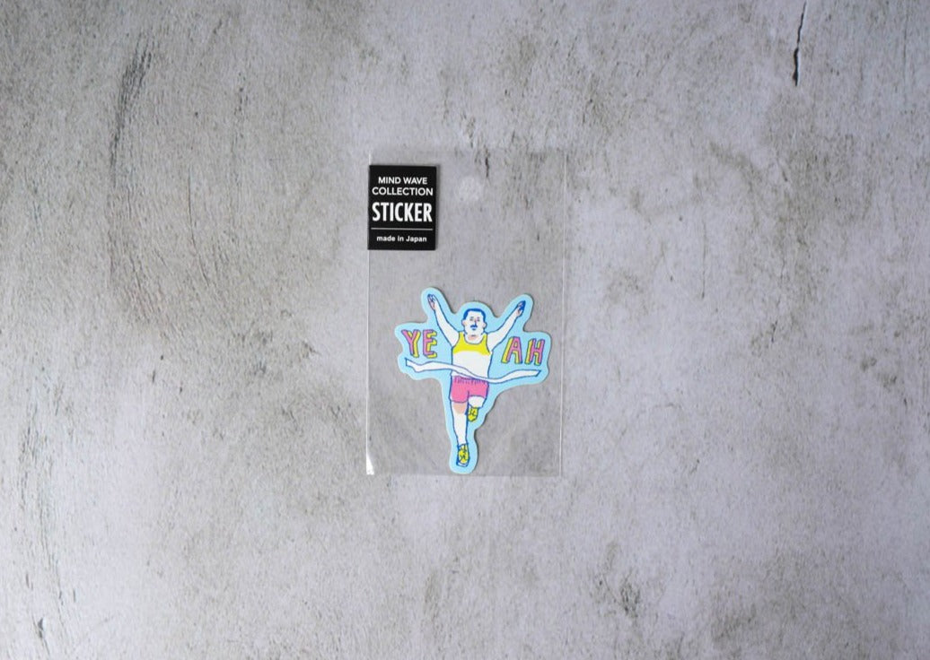 Mind Wave Sticker - YEAH!