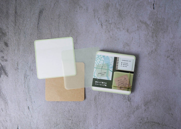Midori Sticky Notes Green