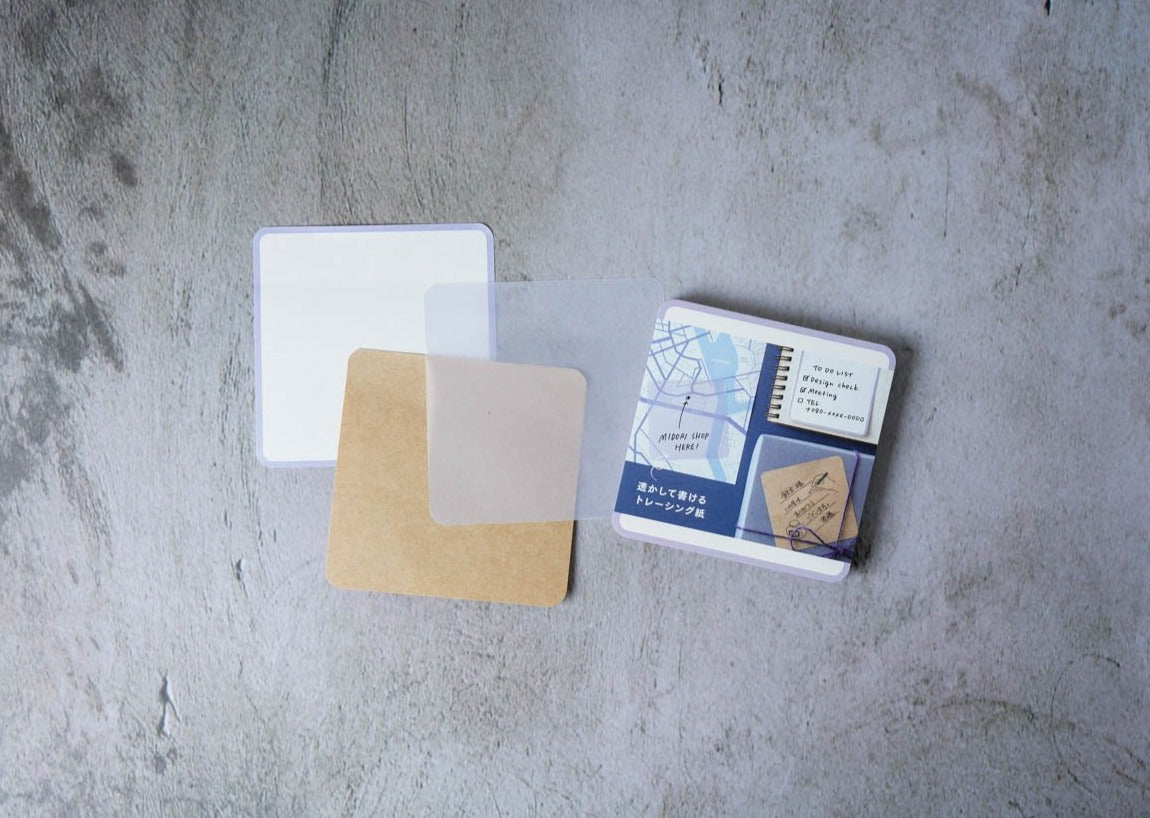 Midori Sticky Notes Blue
