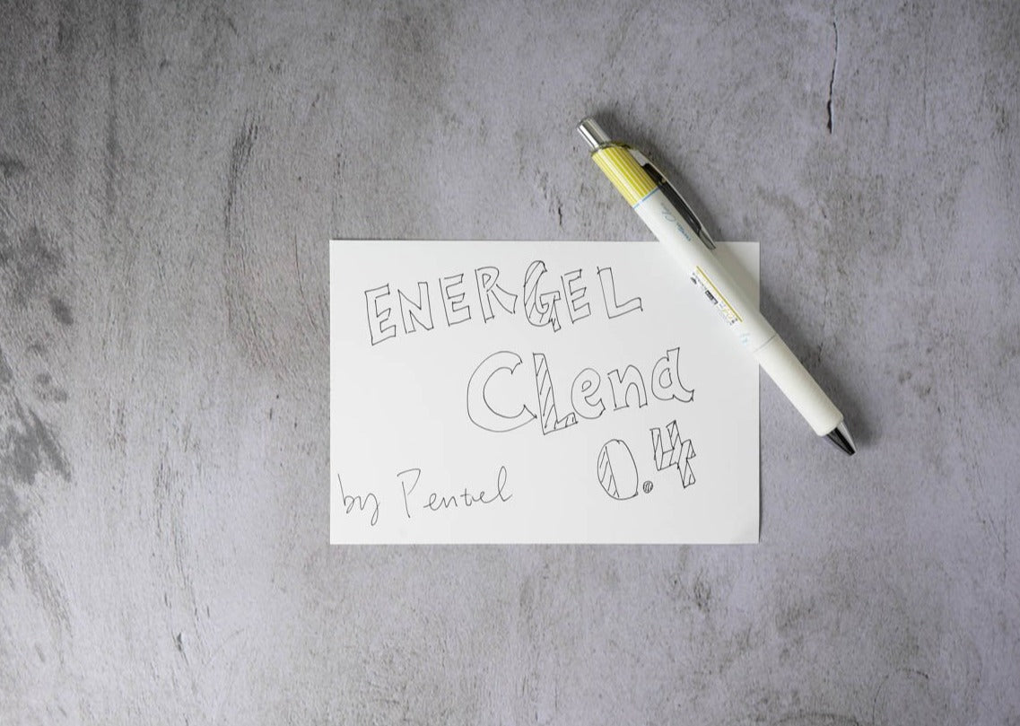 Pentel Energel Clena 0.4 Yellow