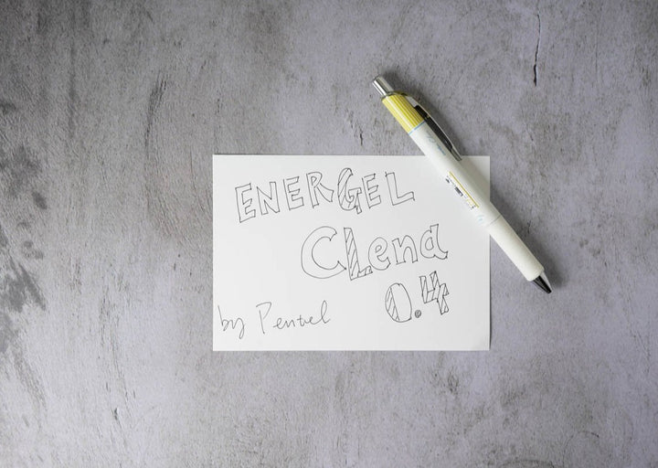 Pentel Energel Clena 0.4 Yellow