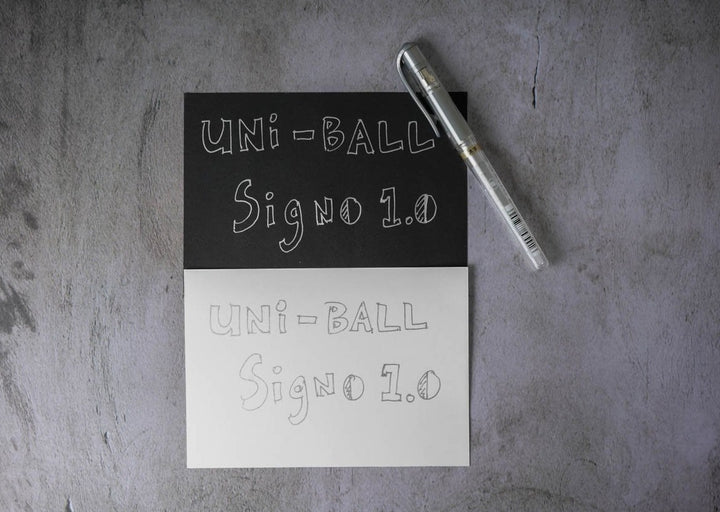 Uni-ball Signo 1mm silver