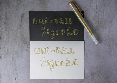 Uni-ball Signo 1mm gold