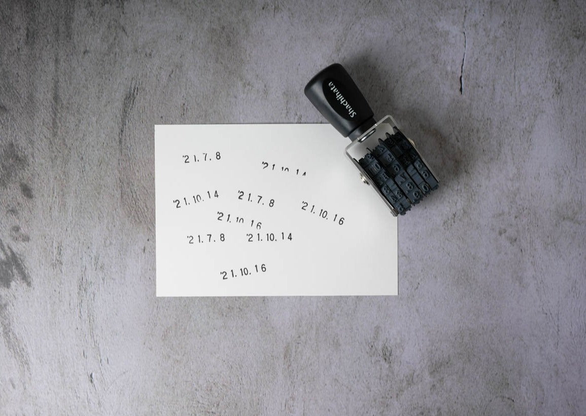 Shachihata Dater Stamp Large