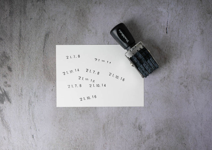 Shachihata Dater Stamp Large