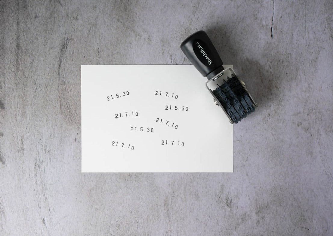 Shachihata Dater Stamp Medium
