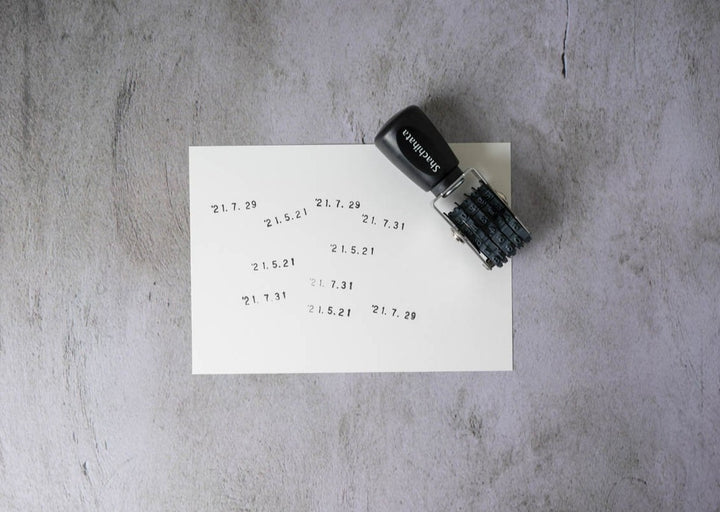 Shachihata Dater Stamp Small