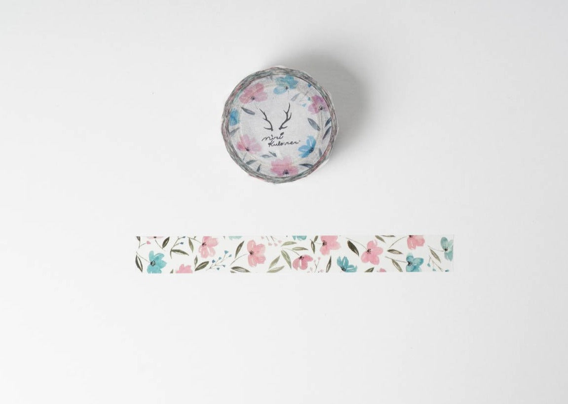 Round Top Mirikulo:rer Washi Tape - Flowers