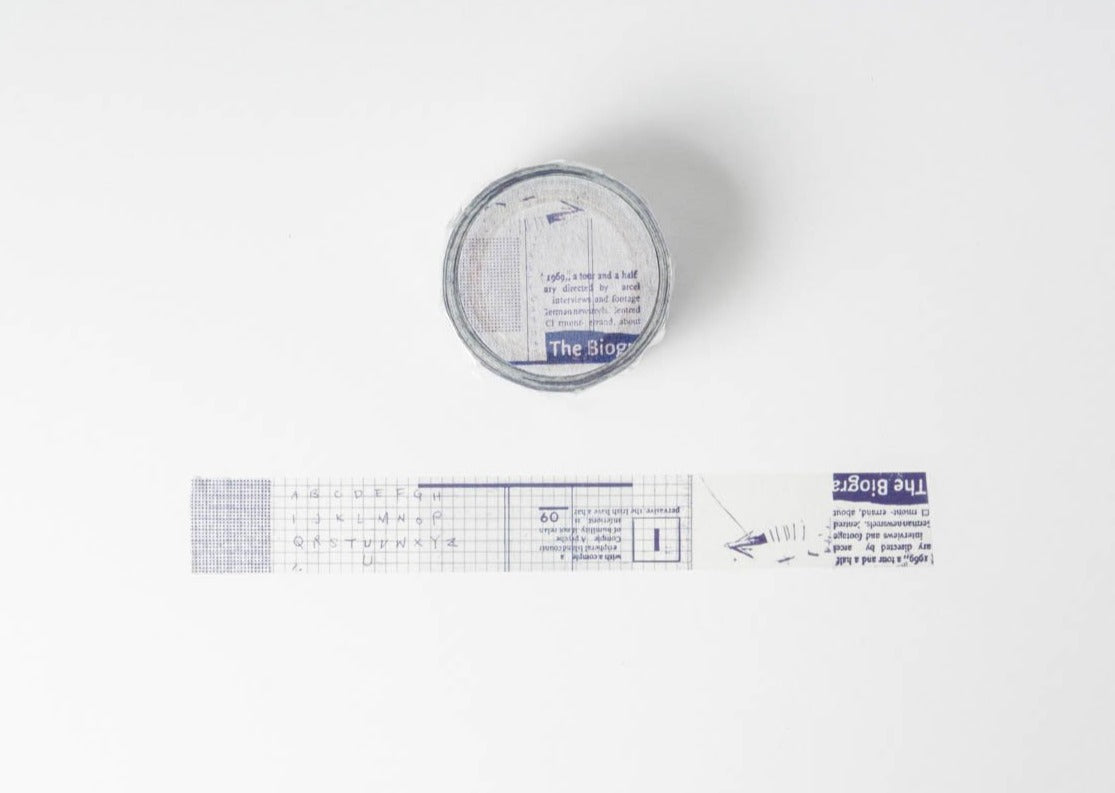 Round Top Syoukei Chamil Garden Washi Tape - Distance