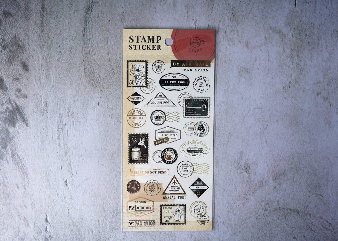 Mind Wave Stamp Stickers - Stamps