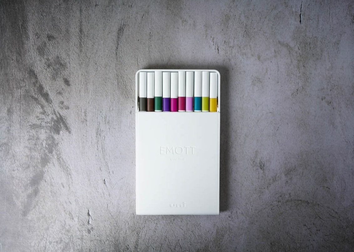 Uni Emott 10 Color Set - 0.4