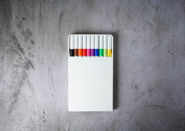 Uni Emott 10 Color Set - 0.4