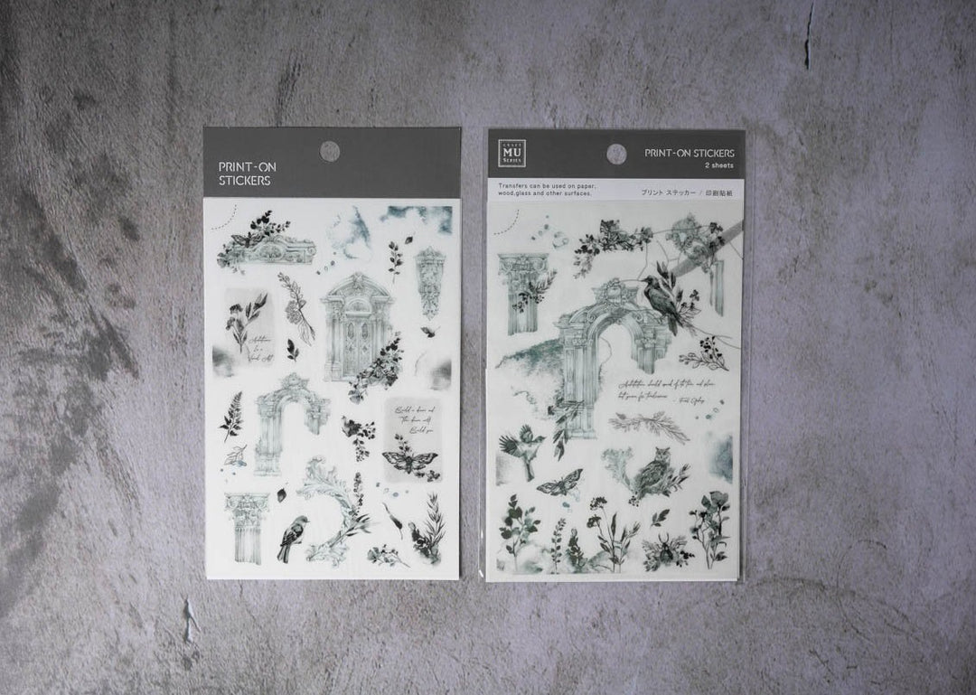 MU Print-on Stickers - Baroque - No. 131 