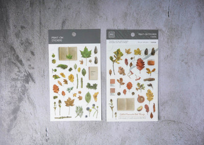 MU Print-on Stickers - Foliage - No. 139