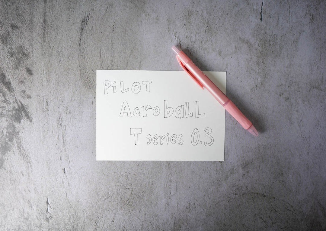 Pilot Acroball T Series 0.3 - Black Ink Pink