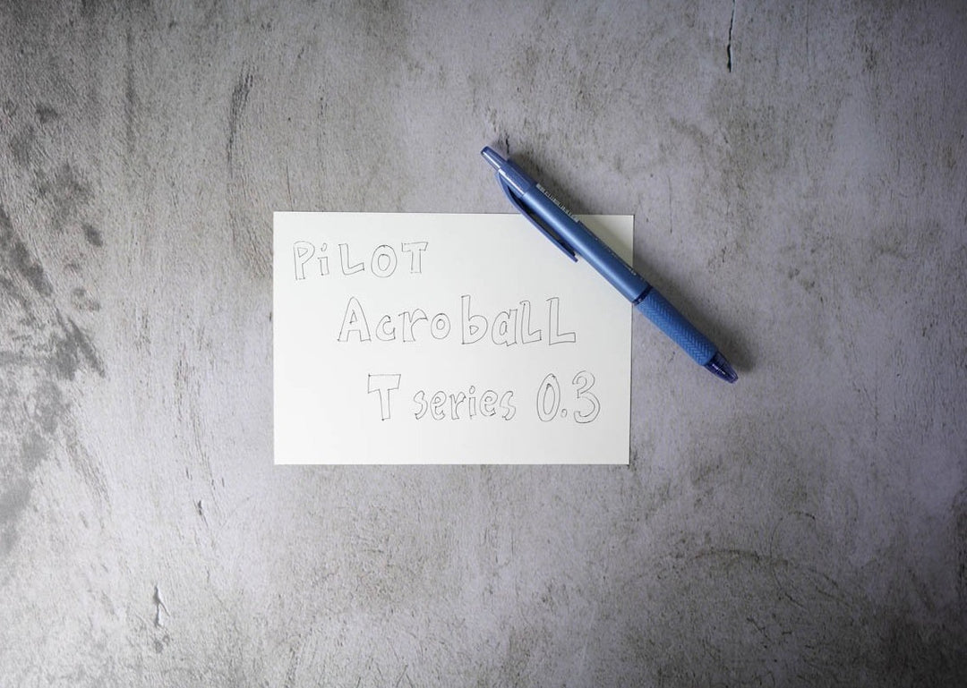 Pilot Acroball T Series 0.3 - Black Ink Blue
