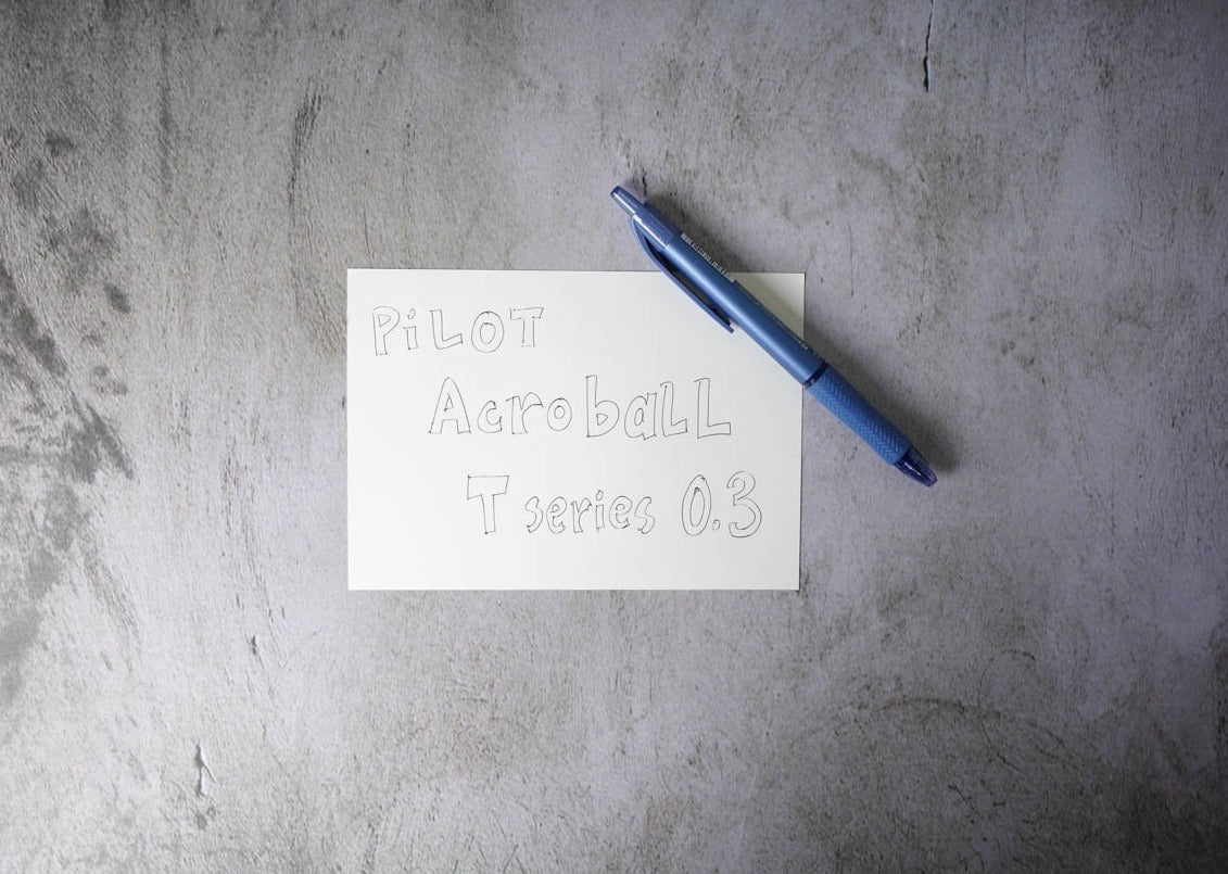 Pilot Acroball T Series 0.3 - Black Ink Blue