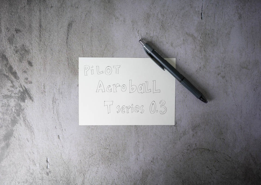 Pilot Acroball T Series 0.3 - Black Ink Black