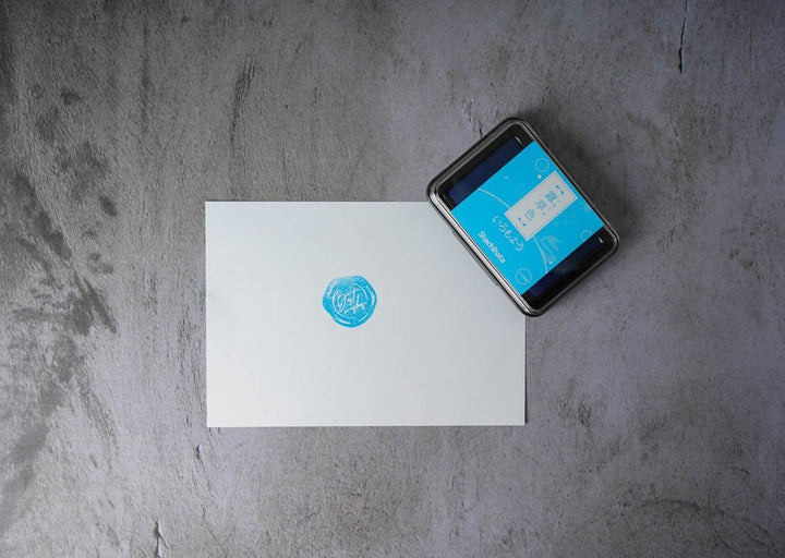 Shachihata Iromoyo Oil-Based Ink Pad Dew