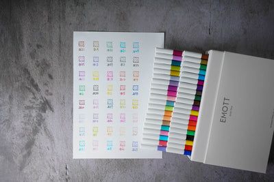 Uni Emott 40 Color Set - 0.4