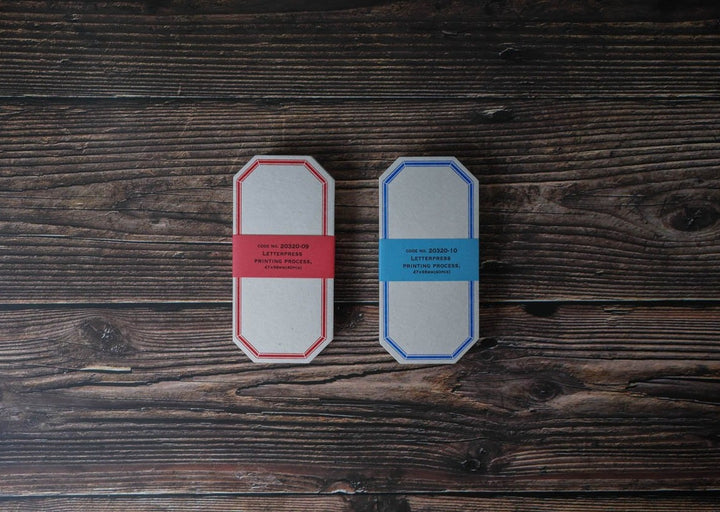 Classiky Letterpress Label Card