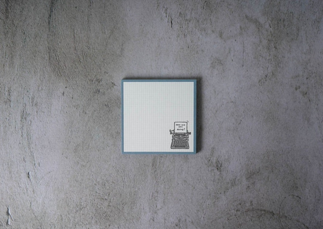 Papier Platz × Eric Memo Pads typewriter
