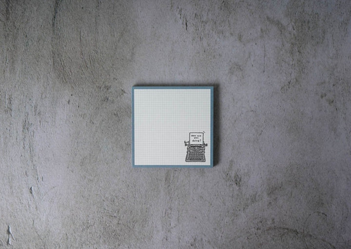 Papier Platz × Eric Memo Pads typewriter