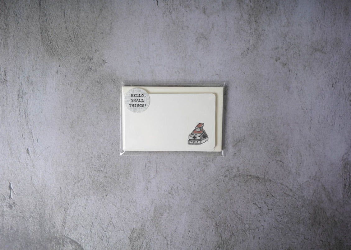 Papier Platz × Eric Mini Letter Set Polaroid