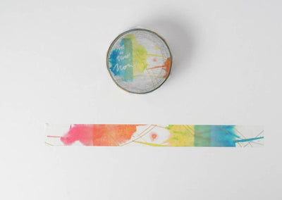 Round Top Atelier Noir Washi Tape - Red Cloud