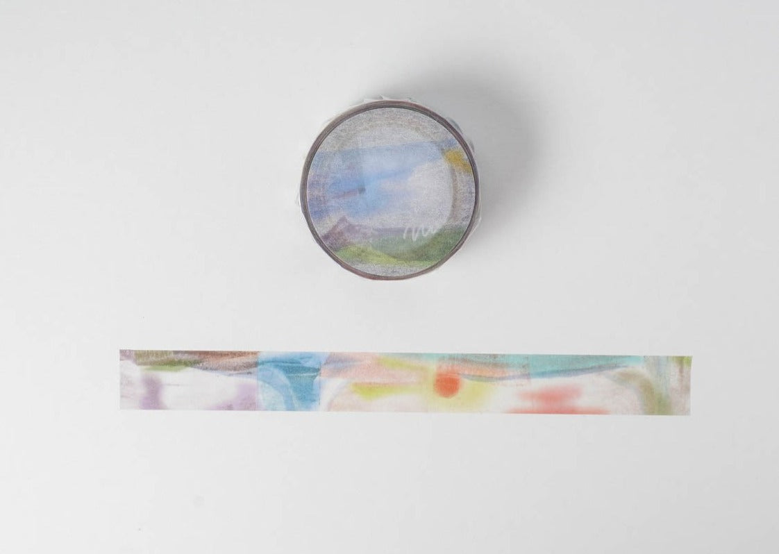 Round Top Atelier Noir Washi Tape - Panorama