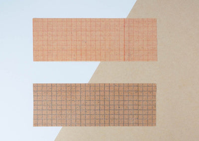 Classiky Grid Kraft Paper Tape - 45mm