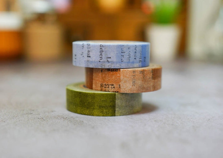 Classiky Yoko Inoue Collage Washi Tapes