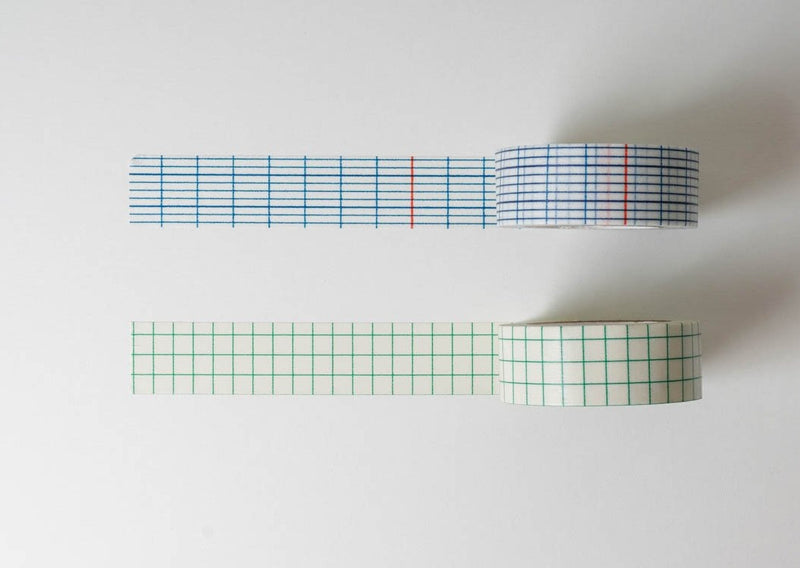 Classiky Grid Washi Tapes - 18mm