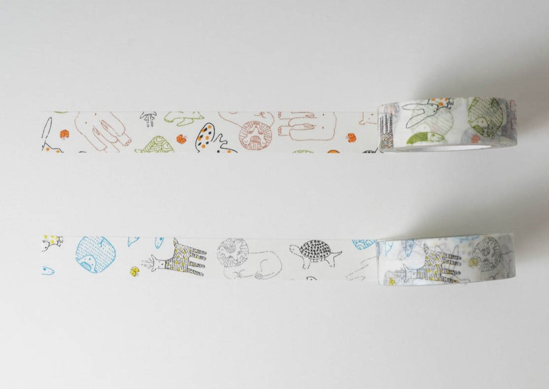 Classiky Cute Beasts Washi Tapes