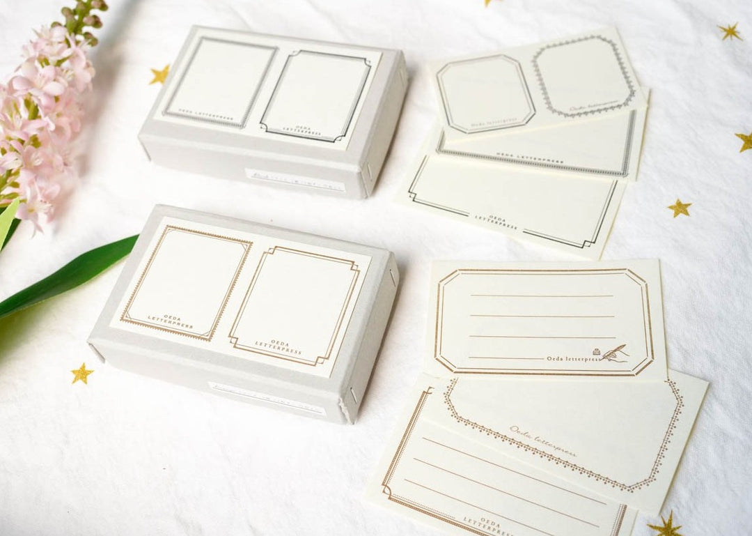 Oeda Letterpress Framed Sticker Box