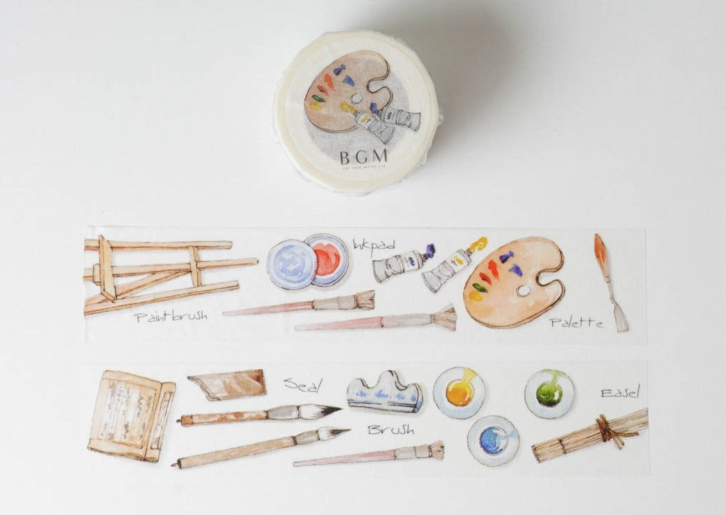 BGM Washi Tapes - Painting