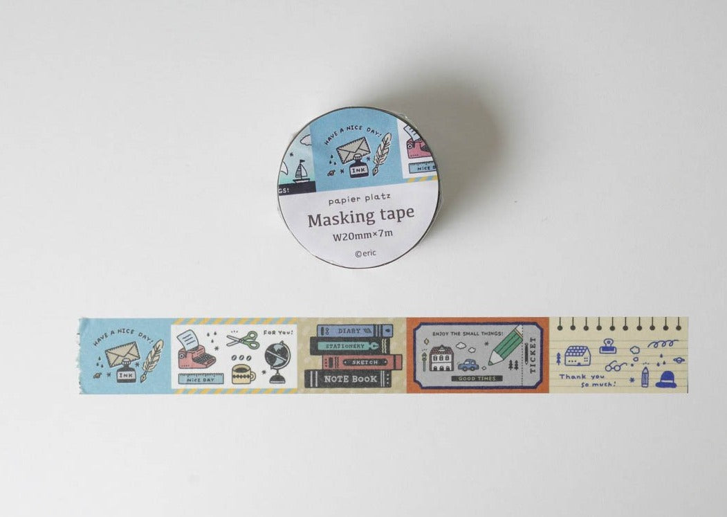 Papier Platz Eric Small Things Washi Tape - Memories